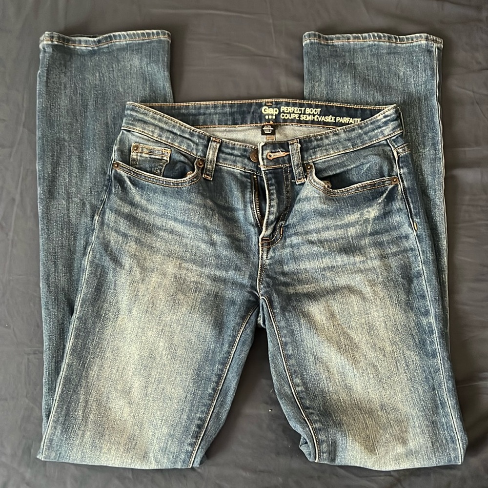 GAP perfect boot jeans